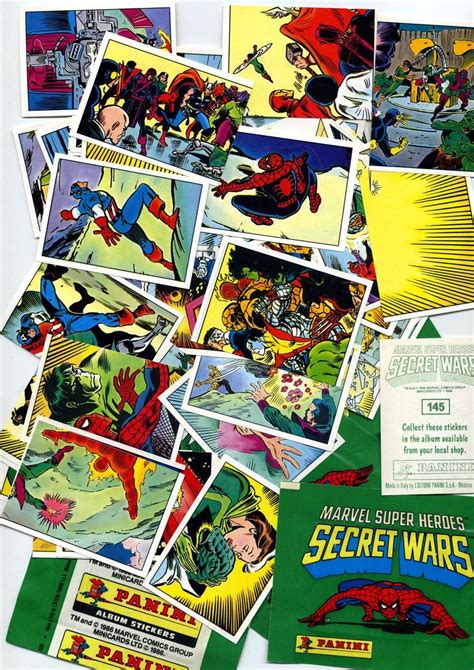 Marvel Comics of the 1980s: 1988 - Marvel Superheroes Secret Wars ...