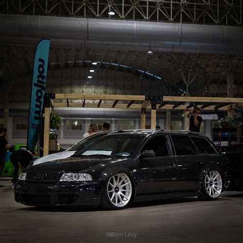 Black Audi S4 Avant at Wekfest Chicago - BenLevy.com