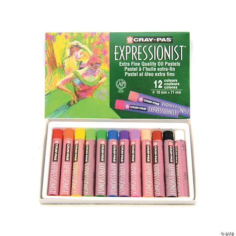 Cray-Pas Expressionist Oil Pastels - 12 Pc. - Discontinued