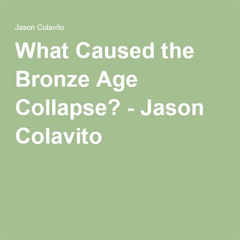 What Caused the Bronze Age Collapse? | Bronze age collapse, Bronze age, Bronze age civilization
