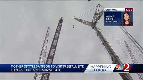 Dismantling of FreeFall ride begins almost one year after teen's tragic death - YouTube