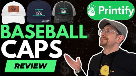 Printify Hats Review - Print on Demand Baseball Caps - YouTube