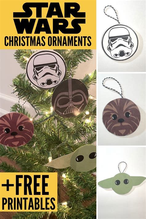 Diy star wars christmas tree ornaments – Artofit