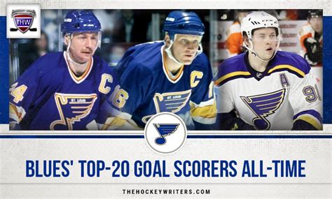 St. Louis Blues' Top 20 Goal Scorers All-Time - The Hockey Writers - Blues History - NHL News ...