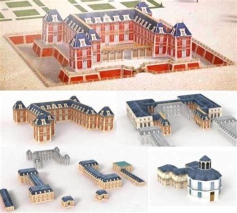 Palace Of Versailles Paper Model - by Versailles 3D - O Palácio De ...