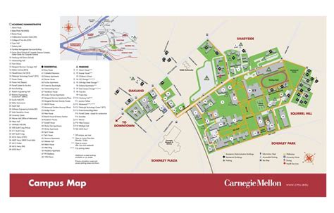 Campus map, Map, Campus