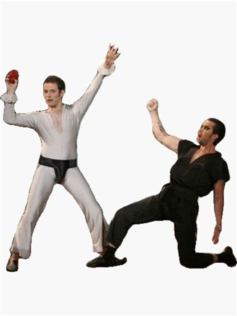 "Dayman Vs. Nightman" Sticker for Sale by Lightbulb1 | Redbubble