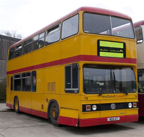 File:Preserved Midland Classic bus 74 (WDA 4T) 1979 Leyland Titan B15, Wythall Transport Museum ...