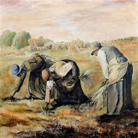 The Gleaners Painting at PaintingValley.com | Explore collection of The Gleaners Painting