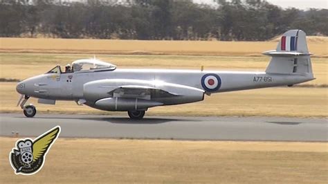 The Worlds Only Airworthy Gloster Meteor F.8 Jet Fighter - YouTube