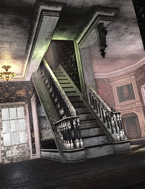 Old Victorian House Interior | Daz 3D