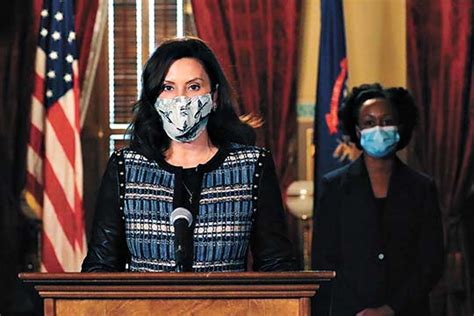 Mask UP: Whitmer asks Michigan Legislature for statewide mask law ...