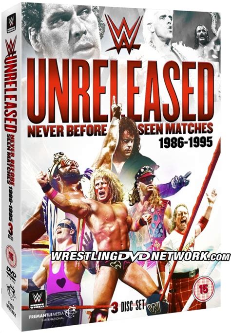 FULL Content Listing for WWE 'Unreleased 1986-1995' DVD - 45 Unseen Matches! | Wrestling DVD Network