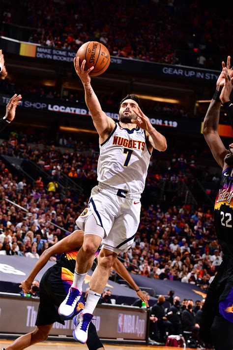 2021 NBA Playoffs - Denver Nuggets v Phoenix Suns by Barry Gossage