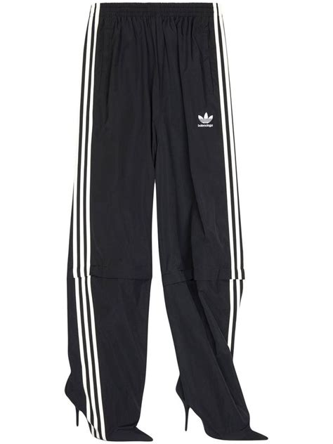 Balenciaga x Adidas Pantashoes Track Pants - Farfetch | Black pants ...