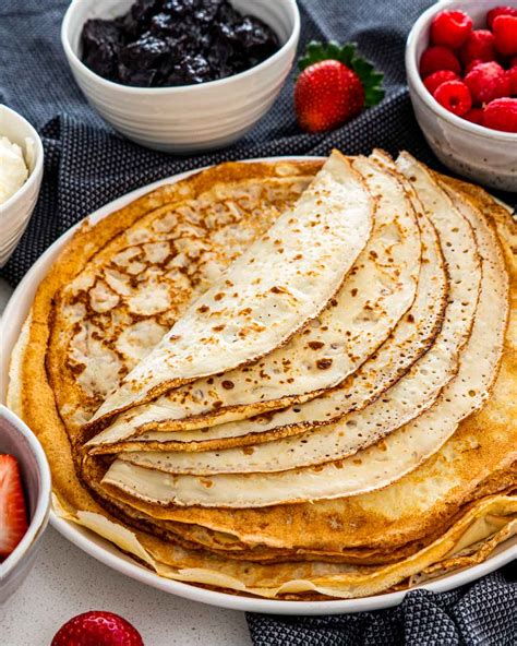 Homemade Crepes — Recipes