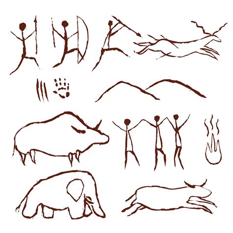 Stone Age Cave Art Symbols - vrogue.co