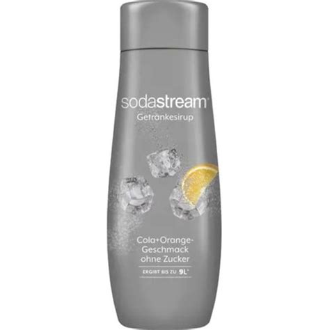 Sodastream Cola+Orange Syrup, Sugar-Free, 440 ml - Piccantino Online ...