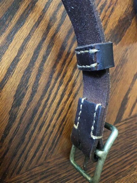 Question WWII Japanese Nambu Type 14 Leather Holster Strap