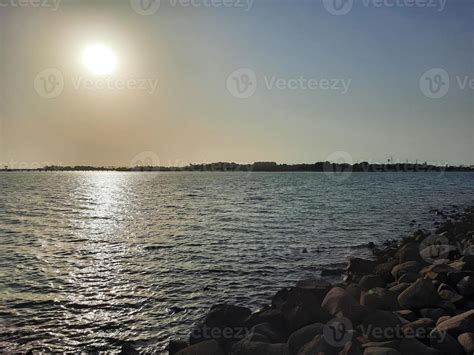 Beautiful sunset at Jeddah, Corniche. The Jeddah Corniche, also known ...