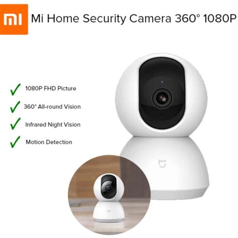 Xiaomi Mijia Mi Home Security Camera 360 1080P | Xiaomi Mi Home 360 Security Home Camera CCTV ...