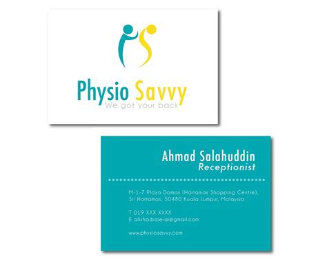 Easy Physiotherapy Business Card Design Ideas & Samples