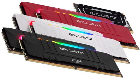 Pamięć RAM Crucial Ballistix RGB, DDR4, 8 GB, 3200MHz, CL16 ...