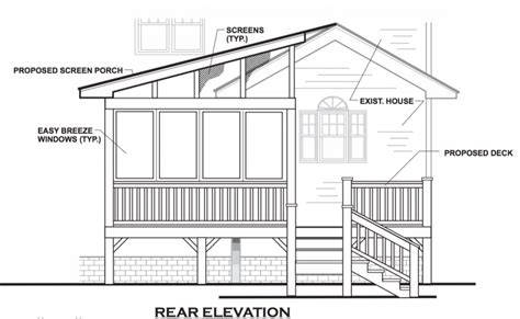 Vintage Screened In Porch Plans