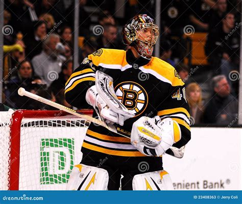 Tuukka Rask Boston Bruins editorial stock photo. Image of equipment ...