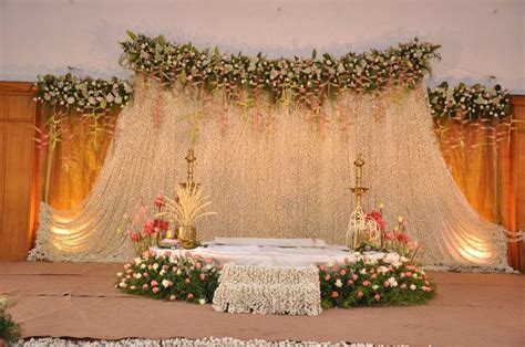 mychicweddings.com | Wedding stage decorations, Hindu wedding decorations, Wedding hall decorations