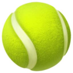 Tennis Emoji (U+1F3BE)