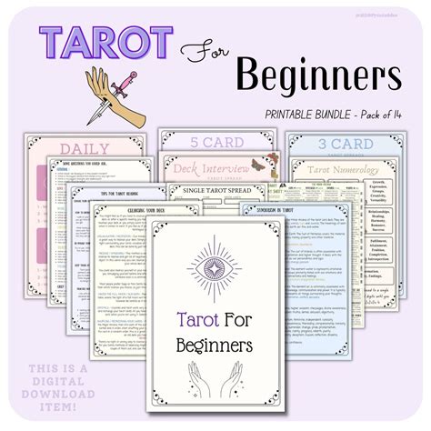 Tarot for Beginners Tarot Cards Tarot Oracle Divination - Etsy