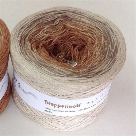 Steppenwolf Brown Ombre Yarn Brown Acrylic Yarn Brown | Etsy