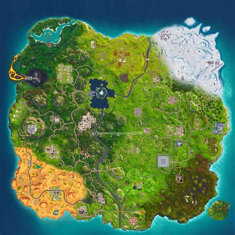 Fortnite Map / Fortnite So Sieht Die Neue Karte Aus Alles Was Season 9 Auf Der Map Verandert Hat ...