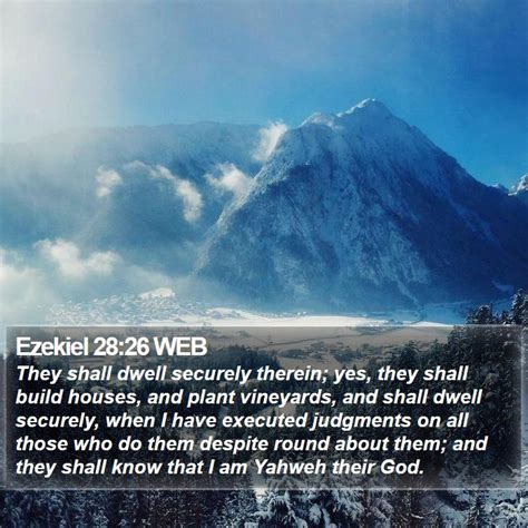 Ezekiel 28 Scripture Images - Ezekiel Chapter 28 WEB Bible Verse Pictures