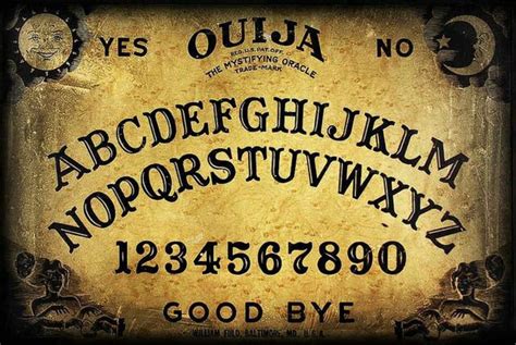 Ouija Board Rules and Such #1