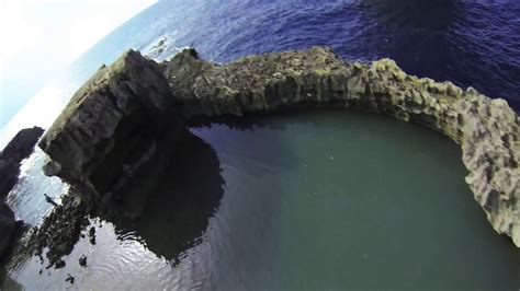 Cliff jumping at the Blue Hole in Gozo, Malta - YouTube