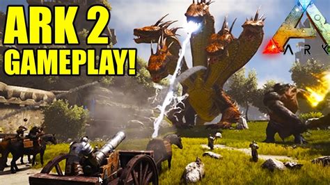 ARK 2 Trailer + Gameplay! Atlas Creatures & End Game Sea Demon! - Atlas ...