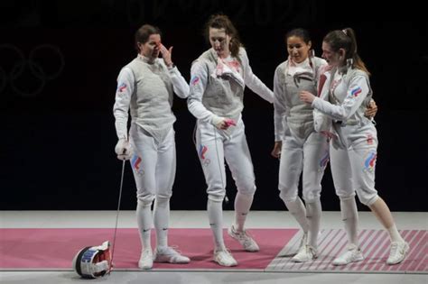 Olympics-Fencing-ROC wins gold in women's team foil - Metro US