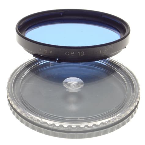 Buy HASSELBLAD 50237 color balance filter 3.5x CB 12 -1.5 B50 camera lens accessory | Vintage ...