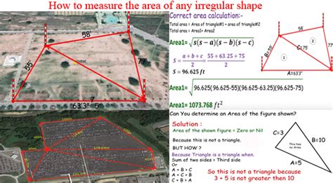 How to measure the area of any irregular shape | Surveying engineering ...