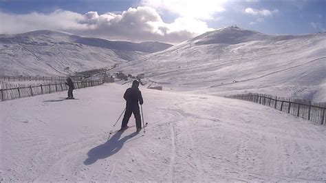 Skiing in Glenshee Scotland 27 02 2020 - YouTube