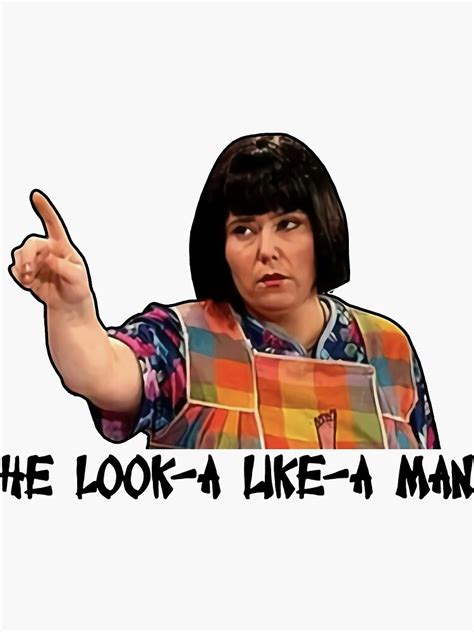 "Ms Swan Mad Tv Funny Quote" Sticker for Sale by IleanaHunter89 | Redbubble