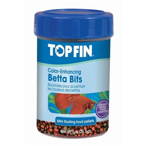 Top Fin® Betta Bits Color Enhancing Pellets Fish Food size: 1 Oz Reviews 2021