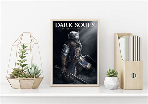 Dark souls poster cover Game poster canvas poster mural art | Etsy