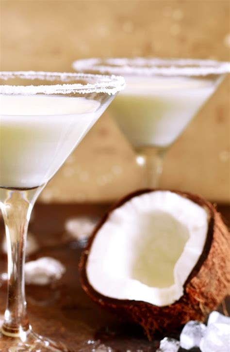 Try the Coconut Martini Recipe by Mrs. Jones. It may be winter, but the ...