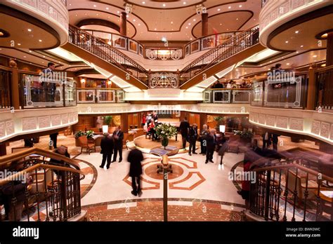 Cruise ship interior lobby hi-res stock photography and images - Alamy