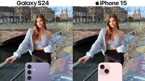 Samsung Galaxy S24 VS iPhone 15 Camera Test Comparison - YouTube