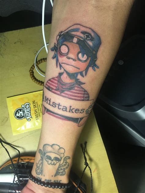 2d gorillaz | Tattoo designs, Inspirational tattoos, Tattoos