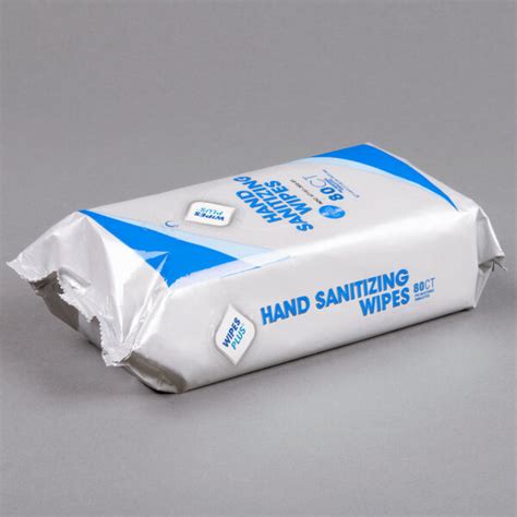 WipesPlus Alcohol Free Hand Sanitizing Wipes - 12/Case